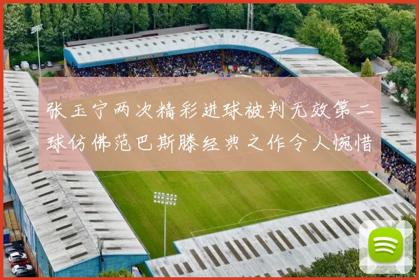 张玉宁两次精彩进球被判无效第二球仿佛范巴斯滕经典之作令人惋惜