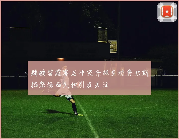 鹈鹕雷霆赛后冲突升级多特费尔斯掐架场面失控引发关注