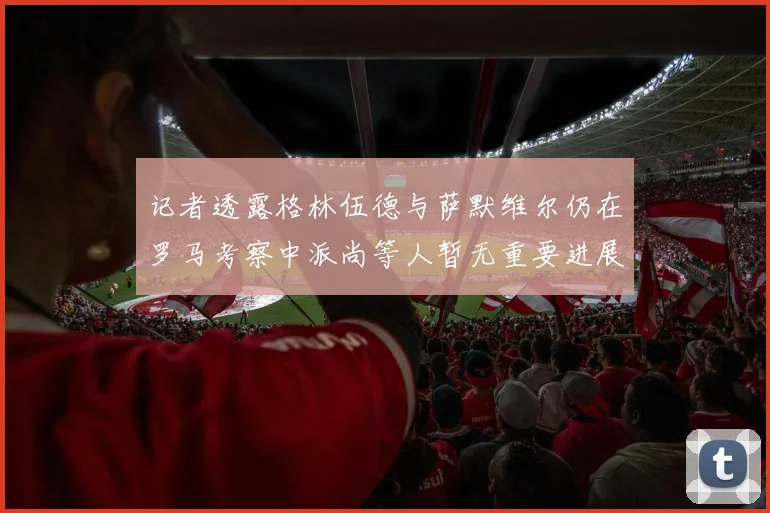 记者透露格林伍德与萨默维尔仍在罗马考察中派尚等人暂无重要进展消息
